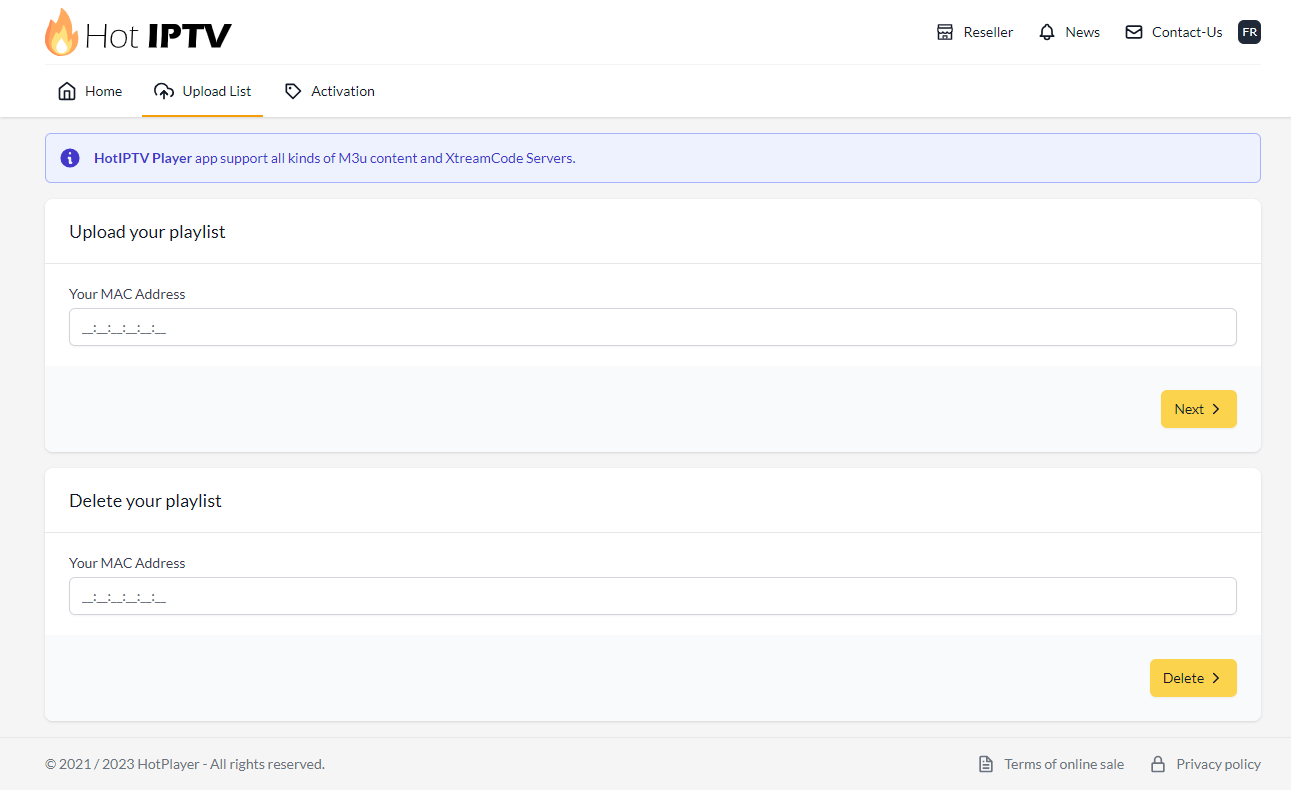 Настройка HotIPTV на Android LG Sumsung