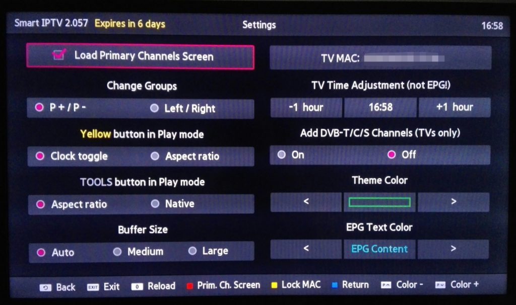 Настройка Smart IPTV на Samsung